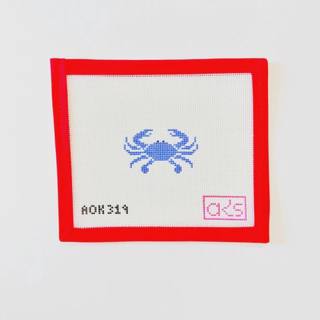 Mini Crab - Blue by Ann Kaye Studio (thumbnail)