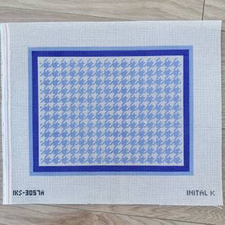 Houndstooth - Blue by Initial K Studio (thumbnail)