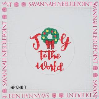 Joy to the World by melissa loves needlepoint (thumbnail)
