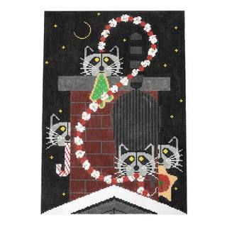 Christmas Capers by Charley Harper (Art Studio) (thumbnail)