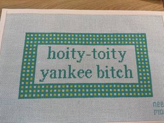 Hoity-Toity Yankee Bitch by Needlemouth Studio (thumbnail)