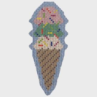 Three Scoops Ice Cream Cone by Penny Linn Designs (thumbnail)