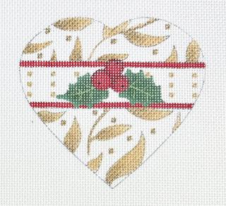 leafy holly heart by Melissa Shirley Designs (thumbnail)