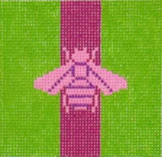 Insert - Gucci Bee Green and Hot Pink by Kate Dickerson Needlepoint Collections (thumbnail)