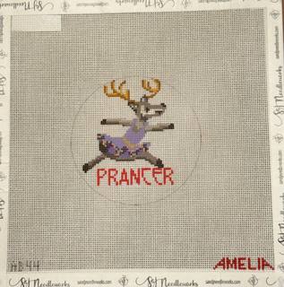 Reindeer Round - Prancer by The Gingham Stitchery (thumbnail)