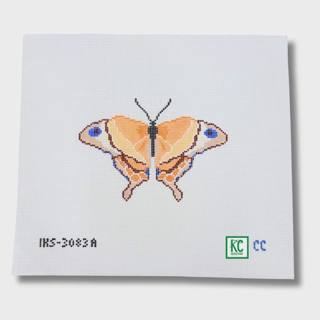 Yellow Orange Butterfly Canvas by Initial K Studio (thumbnail)