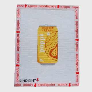 Orange Cream Poppi by Pinpoint Needlepoint (thumbnail)