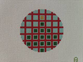 Geometric Christmas Tree Ornament by Oz Needle and Thread (thumbnail)