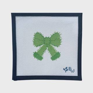 Boxwood Needlepoint Grinch Bow by Boxwood Needlepoint (thumbnail)