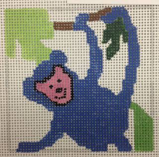 zoo coasters - monkey* by Jean Smith Designs (thumbnail)