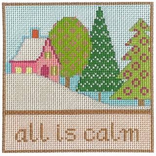 All Is Calm 4" Square by Eye Candy Needleart (thumbnail)