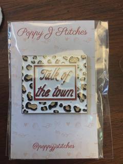 Talk of the Town Needleminder by Poppy J Stitches (thumbnail)