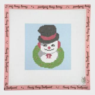 Snowman Wreath by Tilli Tomas (thumbnail)