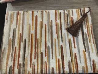 Brown Stripes Anna Bag by Colors of Praise Art Studio (thumbnail)