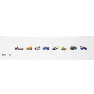 Construction Trucks, Kid's Belt by Liz Goodrick-Dillon (Tapestry Tent, via Susan Roberts) (thumbnail)