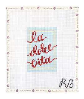 La Dolce Vita Medium Canvas by Rachel Barri Designs (thumbnail)