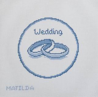 Delft Wedding Ornament by Oz Needle and Thread (thumbnail)
