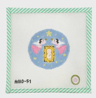 Thrill of Hope Angels Round AMD-51 by Atlantic Blue Canvas (thumbnail)