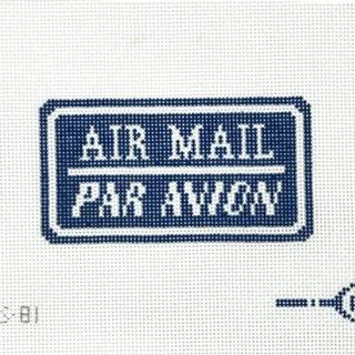 Frances Abel Studio Par Avion Air Mail Needlepoint Canvas by Frances Abel Studio (thumbnail)