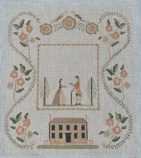 Vintage Aviva Canvas - Country Kitch #2 by Gone Stitching (thumbnail)