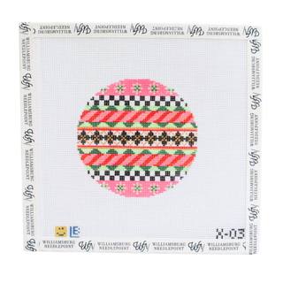 Black & Gold Argyle X-03 by Lauren Bloch Designs (thumbnail)