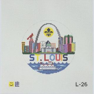 St. Louis - Gateway Arch by Lauren Bloch Designs (thumbnail)