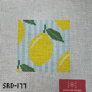 Lemons Square by Stitch Rock Designs (thumbnail)