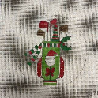 Santa Golf Clubs X678 by Alice Peterson (thumbnail)