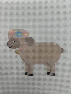 Sheep Needlepoint Canvas by La Fete Needlepoint (thumbnail)