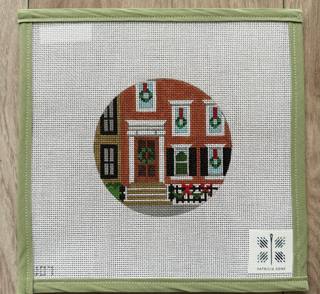 Holiday Townhouse with stitch guide by Patricia Sone (thumbnail)