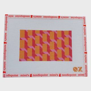 Tumbling Blocks Eyeglasses Case by Oz Needle and Thread (thumbnail)