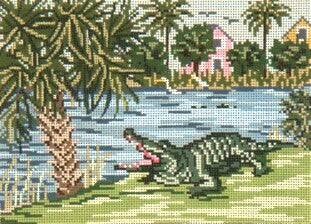 Alligator Alley by Gone Stitching (thumbnail)