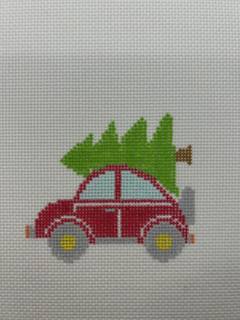 VW with Tree by Walkers Needlepoint (thumbnail)