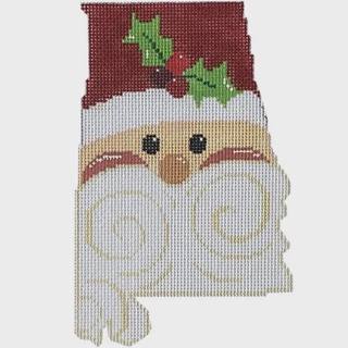 State Shaped Santa - Alabama by Meredith Collection (thumbnail)