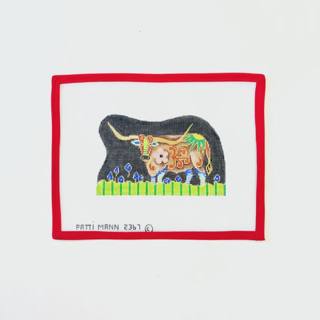Bull Cloisonné by Patti Mann (thumbnail)