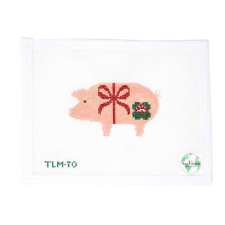 Marzipan Pig by Tout Le Monde Needlepoint (thumbnail)