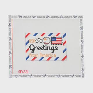 Greetings - America Mini Letter by Rachel Donley (thumbnail)