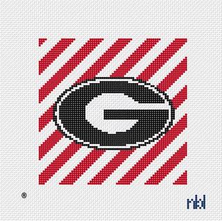 Georgia Stripe by Needlepoint by Laura (thumbnail)