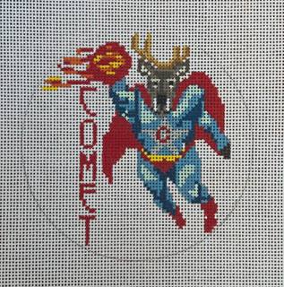 Reindeer Series - Comet by The Gingham Stitchery (thumbnail)