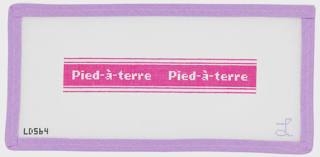 Pied-a-terre Key Fob by Lycette Designs (thumbnail)