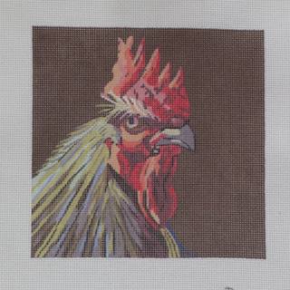 rooster square by Purple Palm Designs (thumbnail)