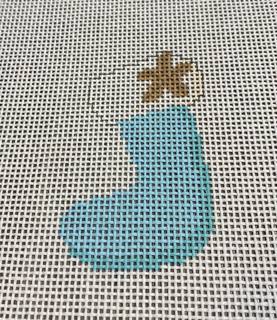 Coastal Christmas Stocking by Atlantic Blue Canvas (thumbnail)