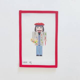 Nutcracker, Artist by Liz Goodrick-Dillon (Tapestry Tent, via Susan Roberts) (thumbnail)