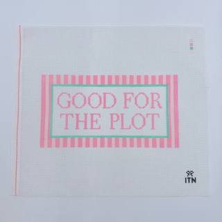 Good for the Plot Canvas by Ivy Thread Needlepoint (thumbnail)
