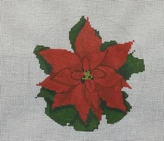 Pointsettia Round by KCN Designers (thumbnail)