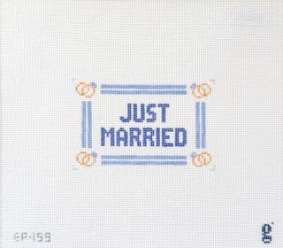 Just Married by Goodpoint Needlepoint (thumbnail)