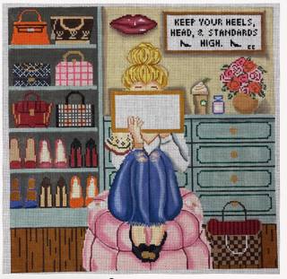 Couture Closet Stitching Girl by Alice Peterson (thumbnail)