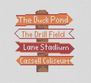 Virginia Tech - Tech Icon Signs by Needlepoint by Laura (thumbnail)
