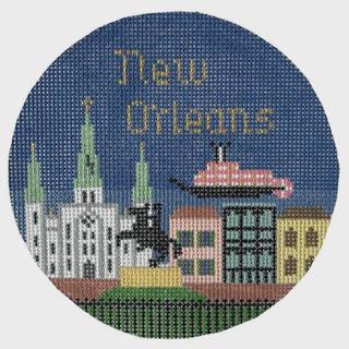 New Orleans Ornament by Silver Needle (thumbnail)