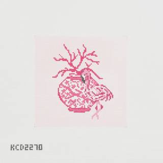 Flamingo and Fire Small Square by KCN Designers (thumbnail)